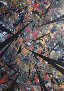 Blijburg Nightwatch stage studio allegonda Amsterdam action painting suzanne dirne